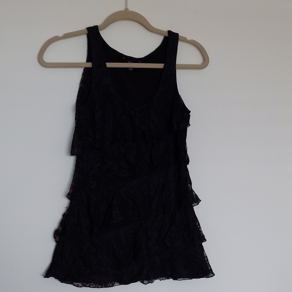 Express Layered Lace Tank top